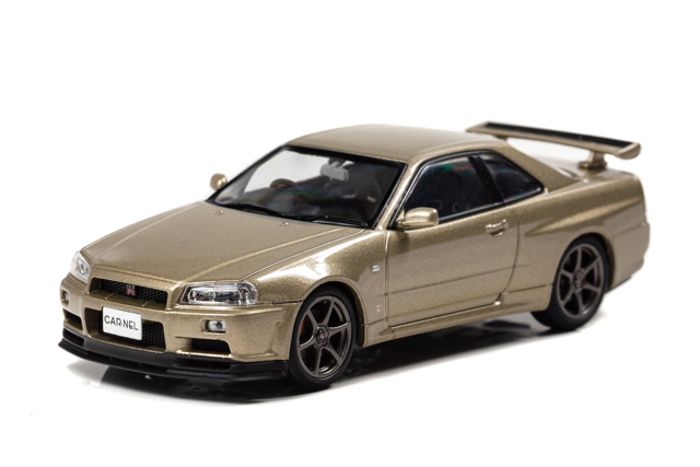 NISSAN Skyline GT-R Mspec Nur (BNR34) (2002), silica brass