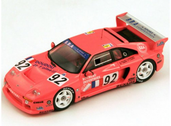 VENTURI 92 LM 1993 J-L Maury-Laribiere - M. Krine - P. Camus, red