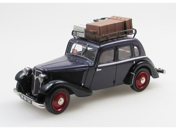 ADLER Trumpf Junior 4dr sedan Vienna taxi (1937-41), black