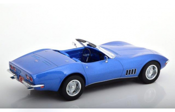 CHEVROLET Corvette Convertible C3 (1969), blue metallic