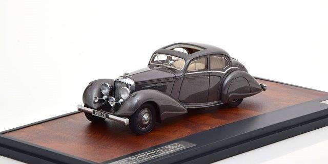 BENTLEY 4.25 Pillarless Saloon Carlton 1937 Metallic Grey