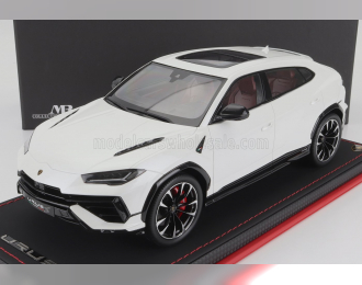 LAMBORGHINI Urus S (2022) - Con Vetrina - With Showcase, Balloon White Pearl Met