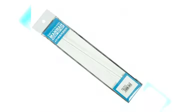 Пластиковый профиль квадратный 5,0мм*250мм, 4шт