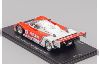 PORSCHE 962c №2 4th 24h Daytona (1990) H.Grohs - H.j.Stuck - H.Haywood - R.Herzog, red / white