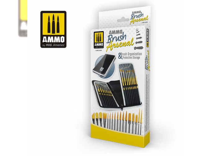 AMMO Brush Arsenal  - Brush Organization & Protective Storage