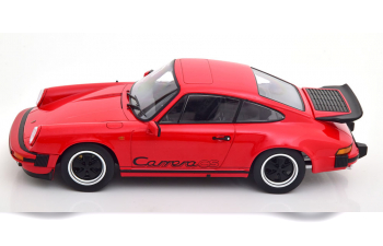 PORSCHE 911 Carrera 3.2 Clubsport Coupe 1989, Red Black