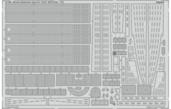 Полный набор фототравления German Submarine Type IX C (U67/ U154)