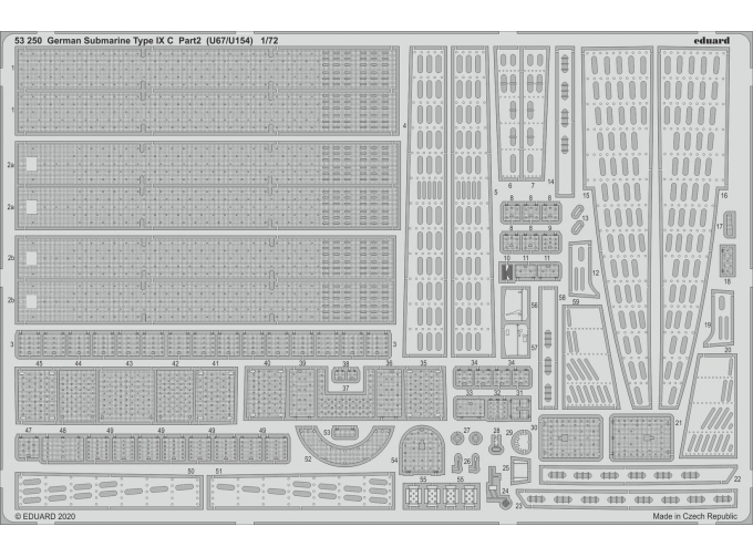 German Submarine Type IX C part 2 (U67/U154) (REVELL)