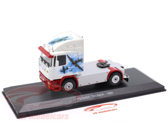 Pegaso Troner Sattelzugmaschine (1990), white / red / decor