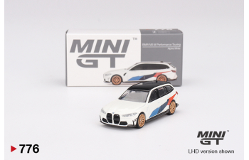 BMW M3 Touring (G81) M Performance 2023 (LHD) белый с черным