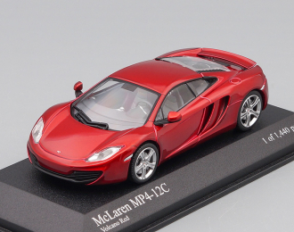 McLAREN MP4-12C 2011, red metallic