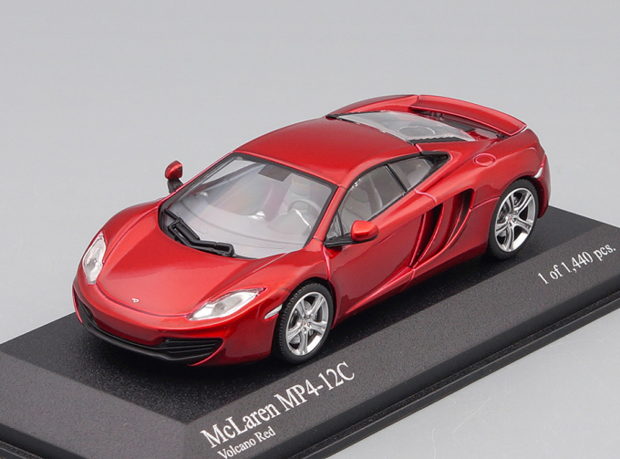 McLAREN MP4-12C 2011, red metallic