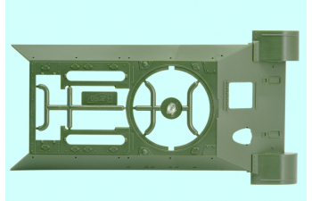 Сборная модель Советский средний танк II МВ T-34/76 (производство начала 1943 г.)