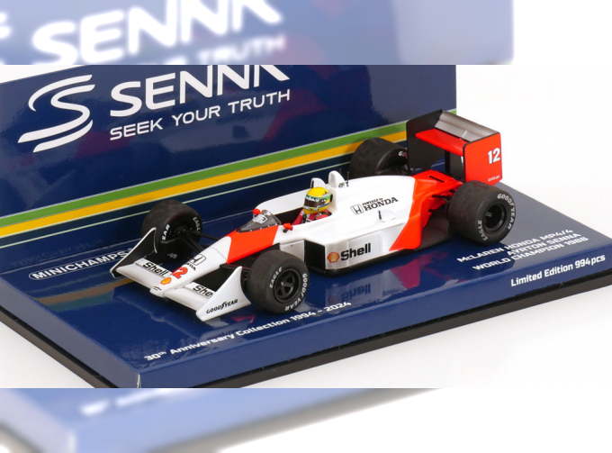 MCLAREN Honda MP4/4 World Champion, Senna (1988), Dirty Version