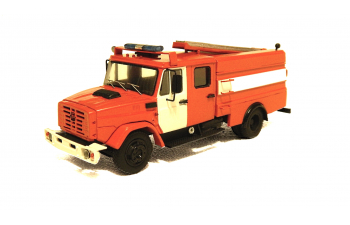 Сборная модель Пожарная цистерна на шасси ЗИL-4331 (двухрядная кабина)