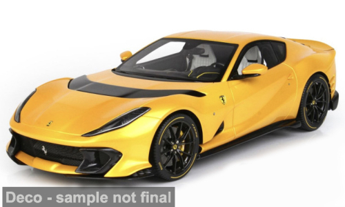 FERRARI 812 Competizione (2021), yellow