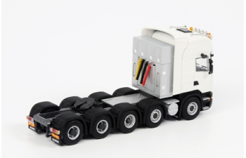 SCANIA R Topline 10x4, White Line 1:50, белый