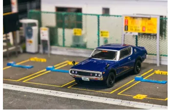 NISSAN Skyline 2000 GT-R (KPGC110) (1974), blue