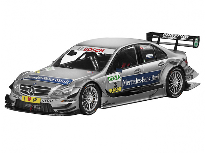 MERCEDES-BENZ C-Class W204 AMG DTM #3 Spengler (2011), silver