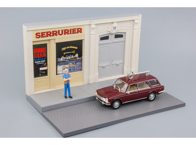 Simca 1501 Special Break, Автодиорама