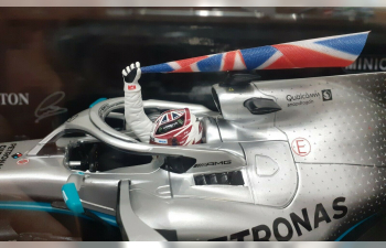 MERCEDES-AMG PETRONAS MOTORSPORT F1 W10 EQ POWER+ - LEWIS HAMILTON - WINNER BRITISH GP 2019