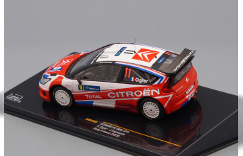 CITROEN C4 WRC #11 S. Ogier - J. Ingrassia Rally Ireland (2009), white / red