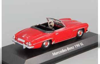 MERCEDES-BENZ 190 SL W121 (1955), red