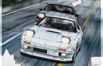 Сборная модель Mazda RX-7 FD3S Takashi Ryosuke (Vol.5 Akina Battle)