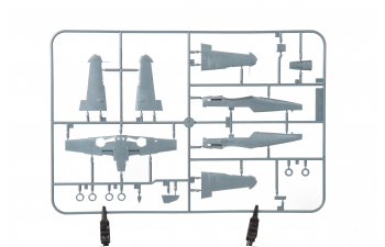 Сборная модель Gustav Pt. 3 Bf 109 G-6/AS & G-14/AS (Limited Dual Combo)