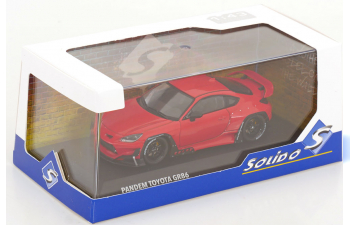 TOYOTA GR86 Pandem Coupe (2022), red metallic