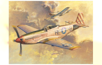 Сборная модель Американский истребитель North American P-51D Mustang