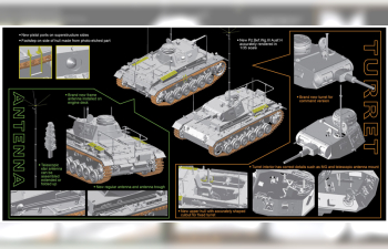 ТСборная модель анк Pz.Bef.Wg.lll Ausf.H