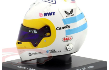 MINI HELMET BWT Alpine F1 Team #43 USA GP Formula 1 Franco Colapinto (2025)