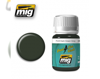 Смывка "PLW DARK GREEN GREY" (смывка для стыков панелей, цвет зелено-серый тёмный)