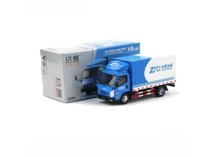 JMC KaiRui N800 Cargo "ZTO", blue / white