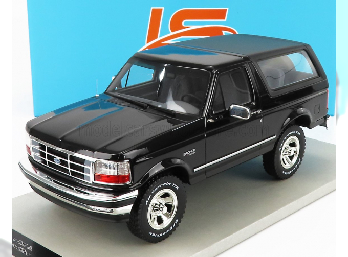 FORD Bronco 4x4 Hard-top Closed (1992), black