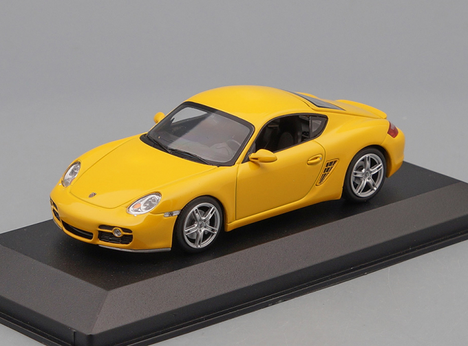 PORSCHE Cayman S (2005), yellow