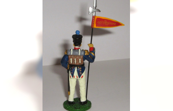 Фигурка 2-й орлоносец 46-го полка линейной пехоты, 1813 г.