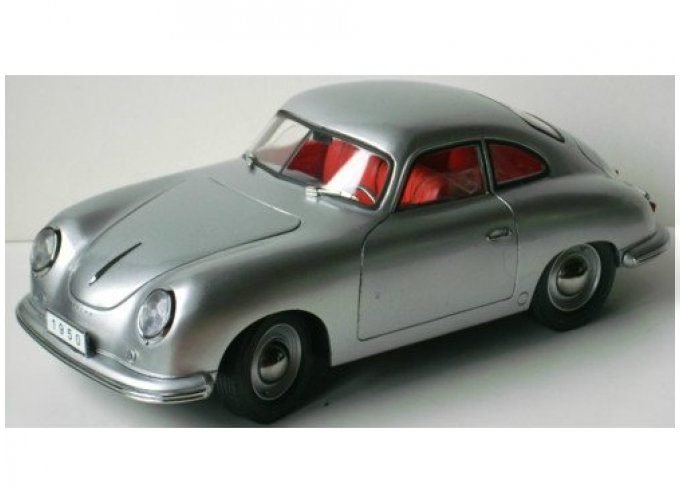 PORSCHE 356 Coupé 1950, серебристый