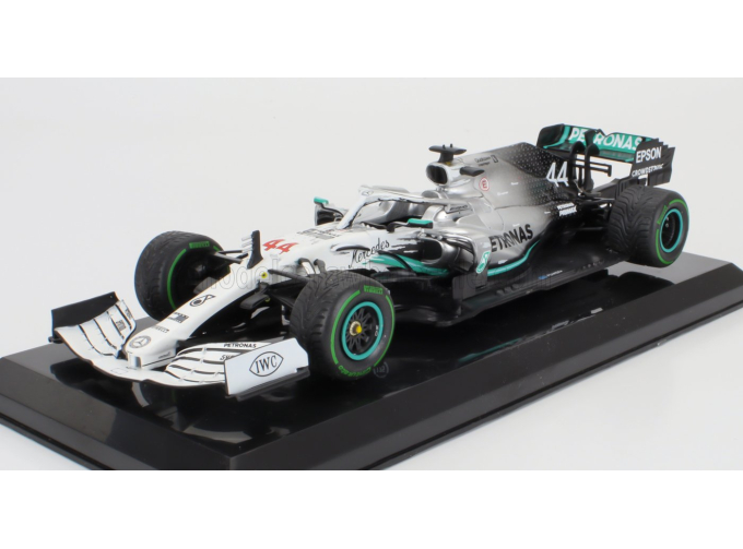 MERCEDES-BENZ GP F1 W10 Eq Power+ Team Amg Petronas Motorsport World Champion №44 German Gp (2019) Lewis Hamilton, White Silver Black