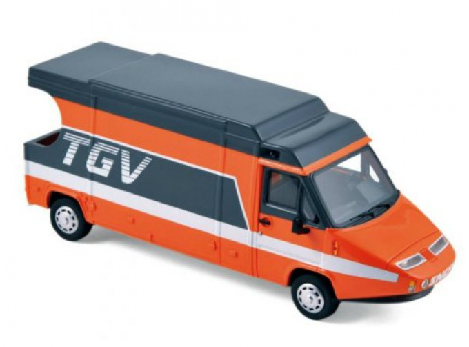 RENAULT Master рекламный TGV 1983, оранжевый