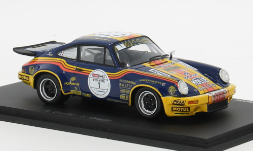 PORSCHE 911 3.0 Coupe №1 Rally Tour De Corse Historique (2024) Alain Oreille - Sylvie Oreille, Blue Yellow