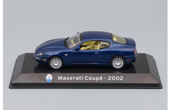 MASERATI Coupe (2002) - Con Vetrina - With Showcase, Blue