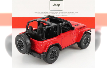 JEEP Wrangler Rubicon Open (2012), Red Black