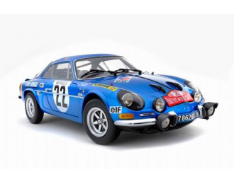 RENAULT Alpine A110 №22 Rally Monte-Carlo 1971, blue