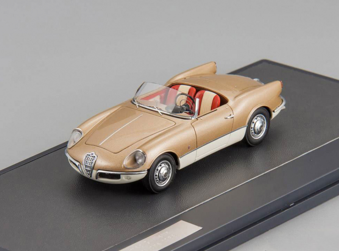 ALFA ROMEO Giulietta Spider Bertone (1956), metallic gold