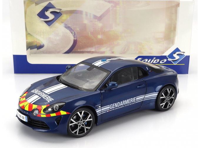 ALPINE Alpine A110 Gendarmerie Police Coupe (2023), Blue