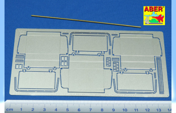 Фототравление Soviet Heavy Tank Vol.4 - Tool boxes early type for early fenders Kv-1 or Kv-2