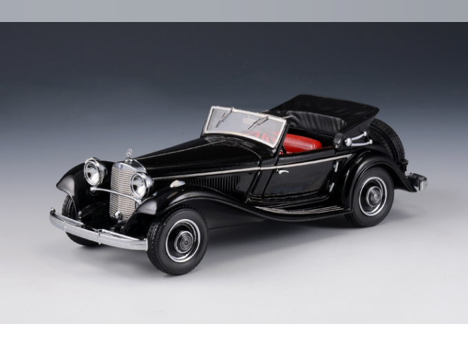 MERCEDES-BENZ 290A Cabriolet W18 Open (1936), black