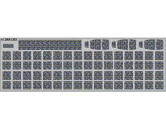 Декаль Декор для сидений МАЗ-103 ВАРИАНТ 2